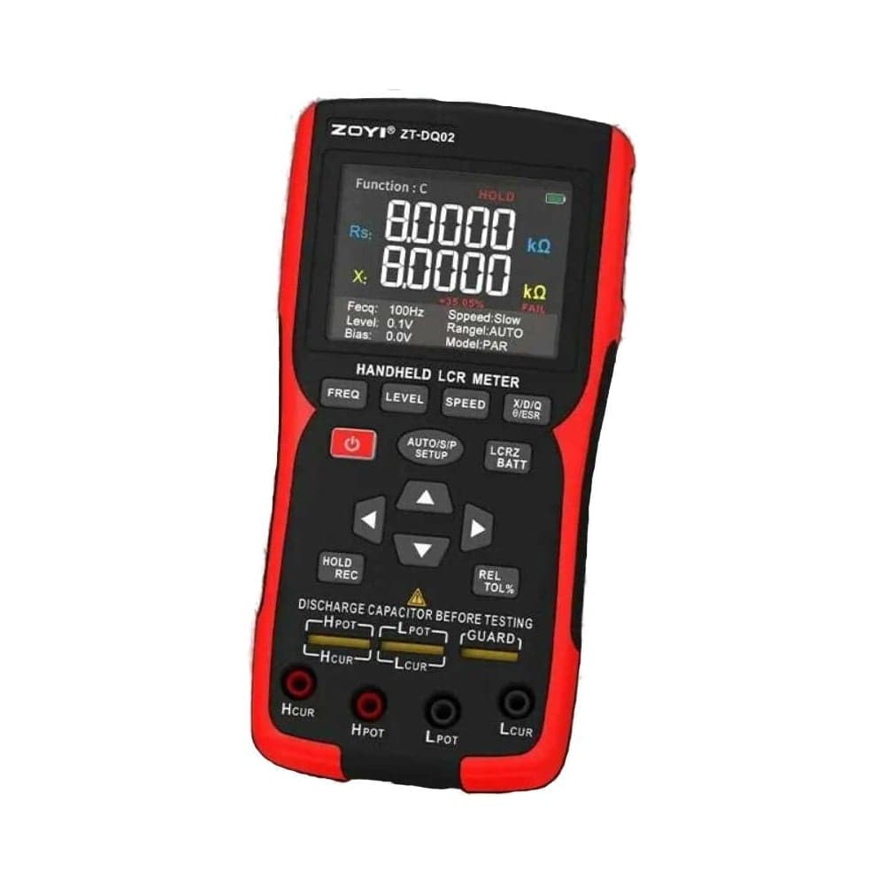 Мостовой LCR метр ZOYI ZT-DQ02 с щупами Кельвина Z100