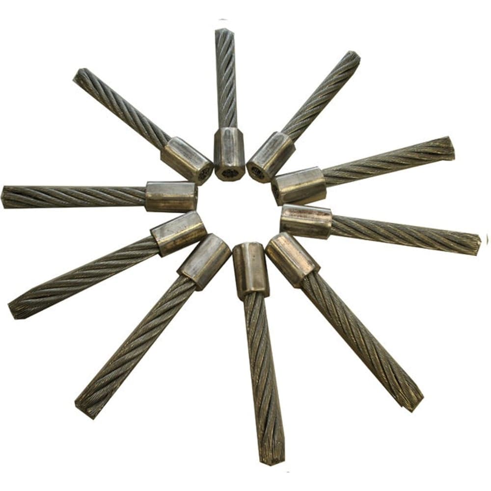 Щетки металлические TIELBUERGER (комплект) к TW50, TW50S, TW50X (1 комплект - 10 шт.) AD-460-001