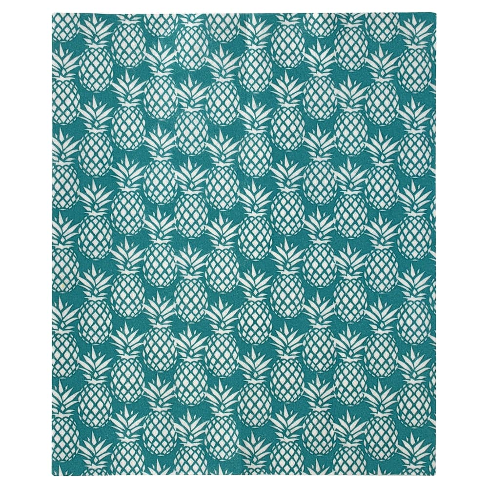 Коврик для сушки посуды MARMITON Ананасы 30x45,5 см, нетканый материал 17334