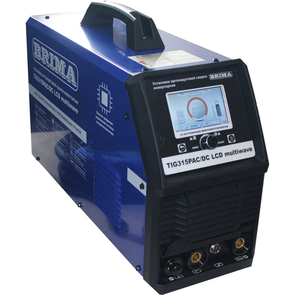 Инверторная установка Brima TIG 315P AC/DC LCD multiwave ЦБ-00000061