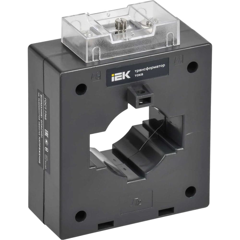 Трансформатор тока IEK ТТИ-60 1000/5А 10ВА класс 0,5S МПИ08 ITT40-3-10-1000-08