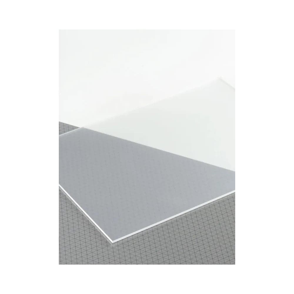 Оргстекло Papa Plastic матовое, сатинированное, литое, 30х20 см, 3 мм, 1 лист. SATIN-30-20-3
