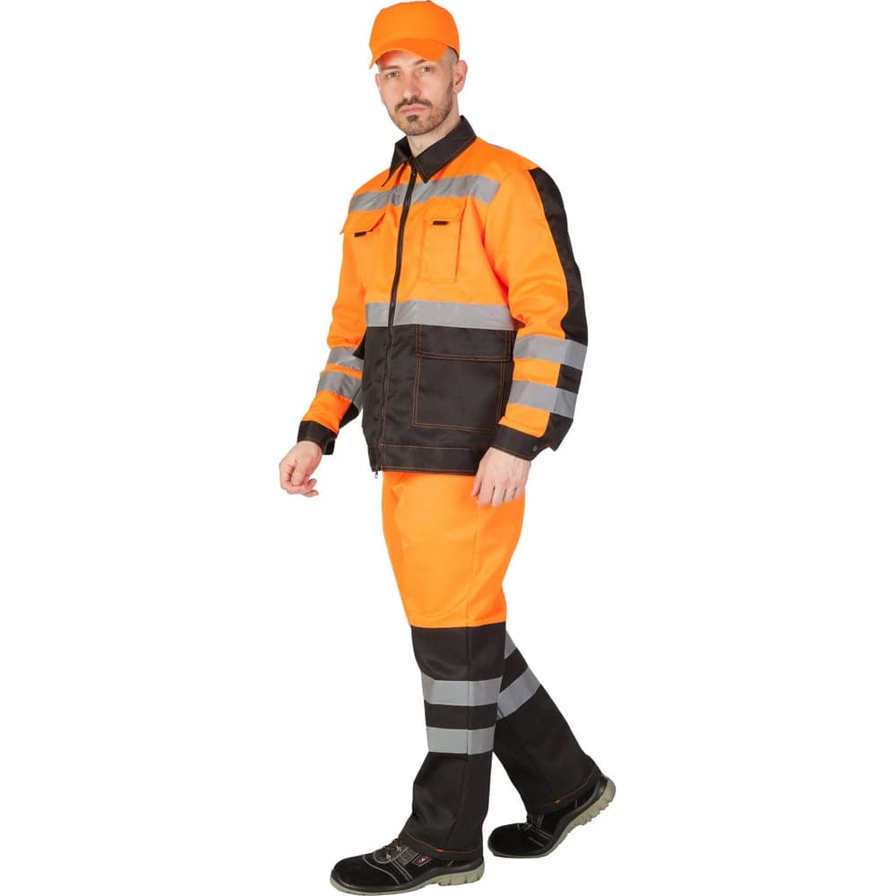 Костюм оранжевый/черный MILL ROADWORK куртка, брюки 60-62/170-176 4660319474884