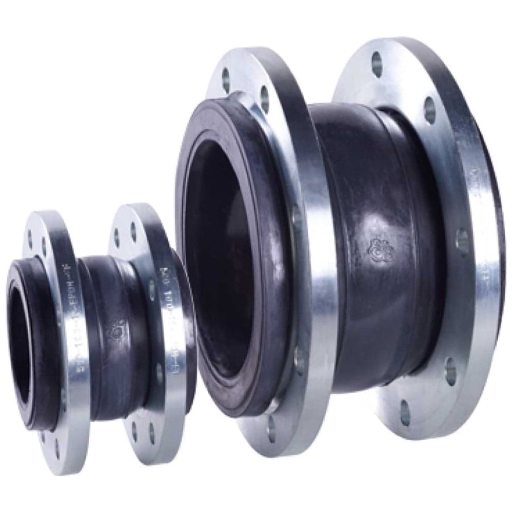 Компенсатор антивибрационный RUSHWORK РАШВОРК 501-200-16, DN200, PN16, корпус - EPDM+Nylon, фланец - оцинкованная угл.сталь, Ф/Ф 501-200-16-EPDM-FF
