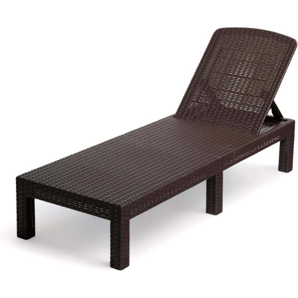 Шезлонг складной коричневый SIROCCO OASIS SFR0002