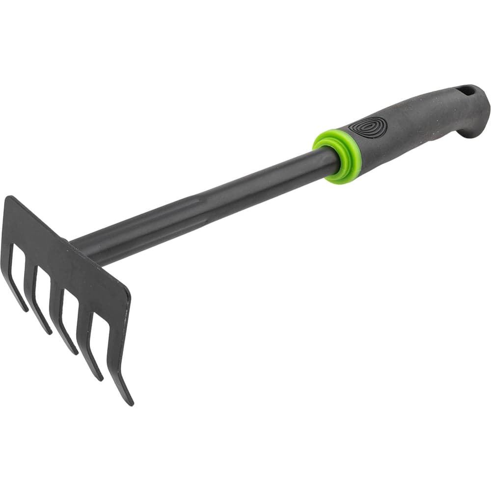 Грабли мини с пластиковой рукояткой WMC TOOLS (5-зуб., L-300мм) WMC-TG2103024-D(50017)