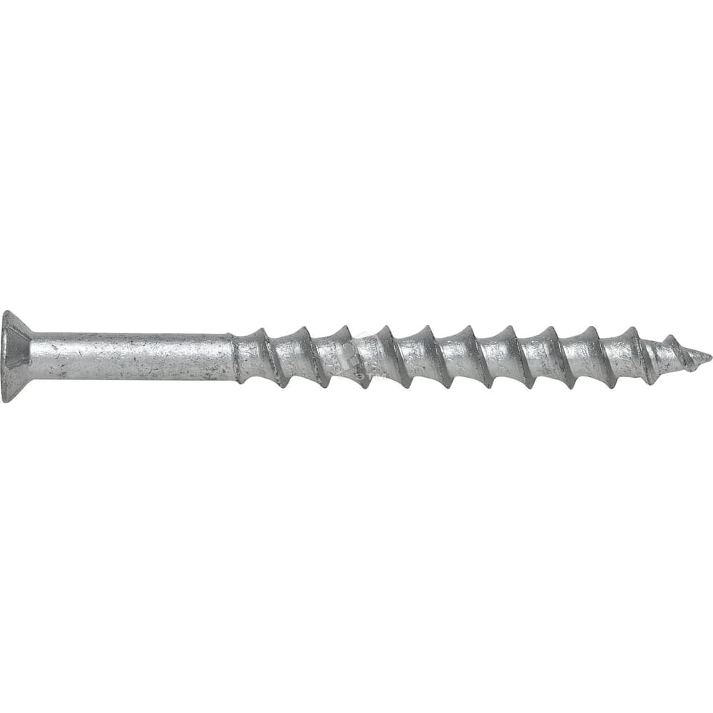Шуруп для пенобетона Крепстор 8х120 GS 08120 потайная голова TORX цинк, 5 шт. 4665317064648
