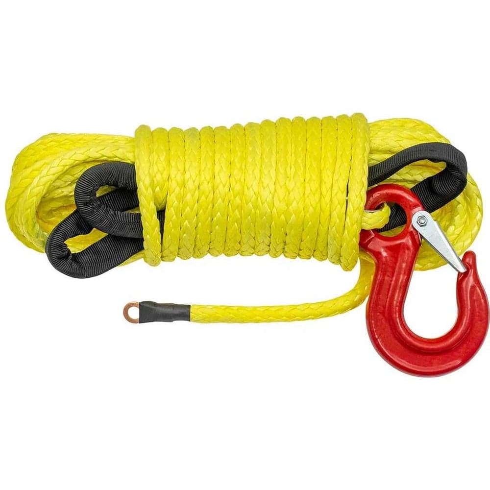 Трос для лебёдки синтетический РИФ 6 мм/15 м (готовый) Rope6mm15m