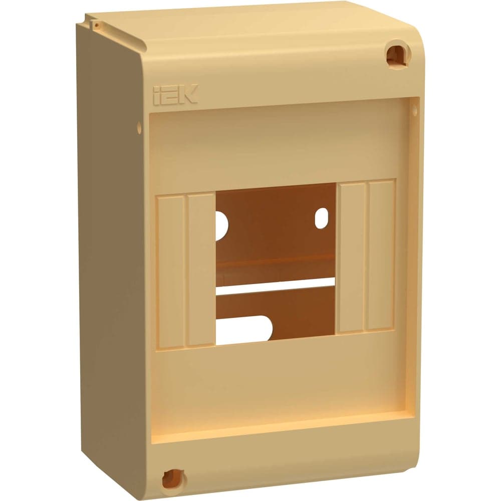 Корпус пластиковый IEK UNION Mini КМПн-4 IP20 без двери сосна UIM-KP71-N-04-20-K34