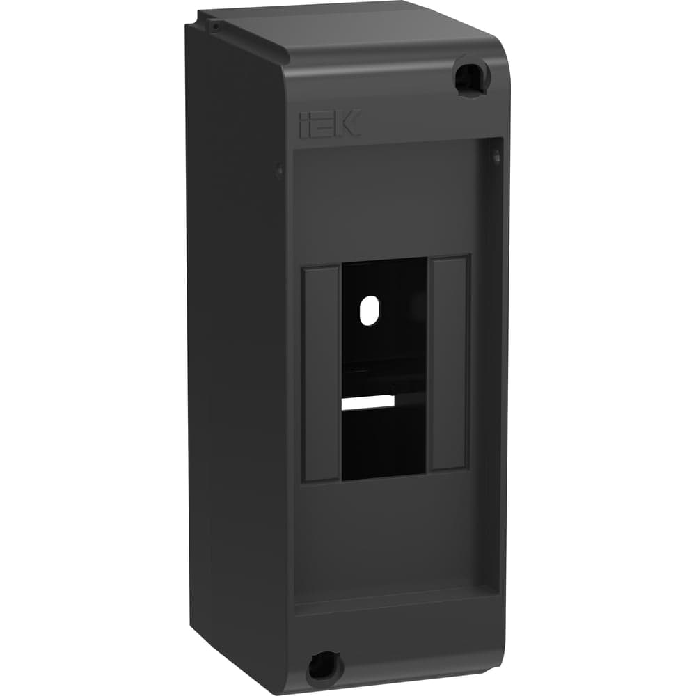 Корпус пластиковый IEK UNION Mini КМПн-2 IP20 без двери черный UIM-KP71-N-02-20-K02