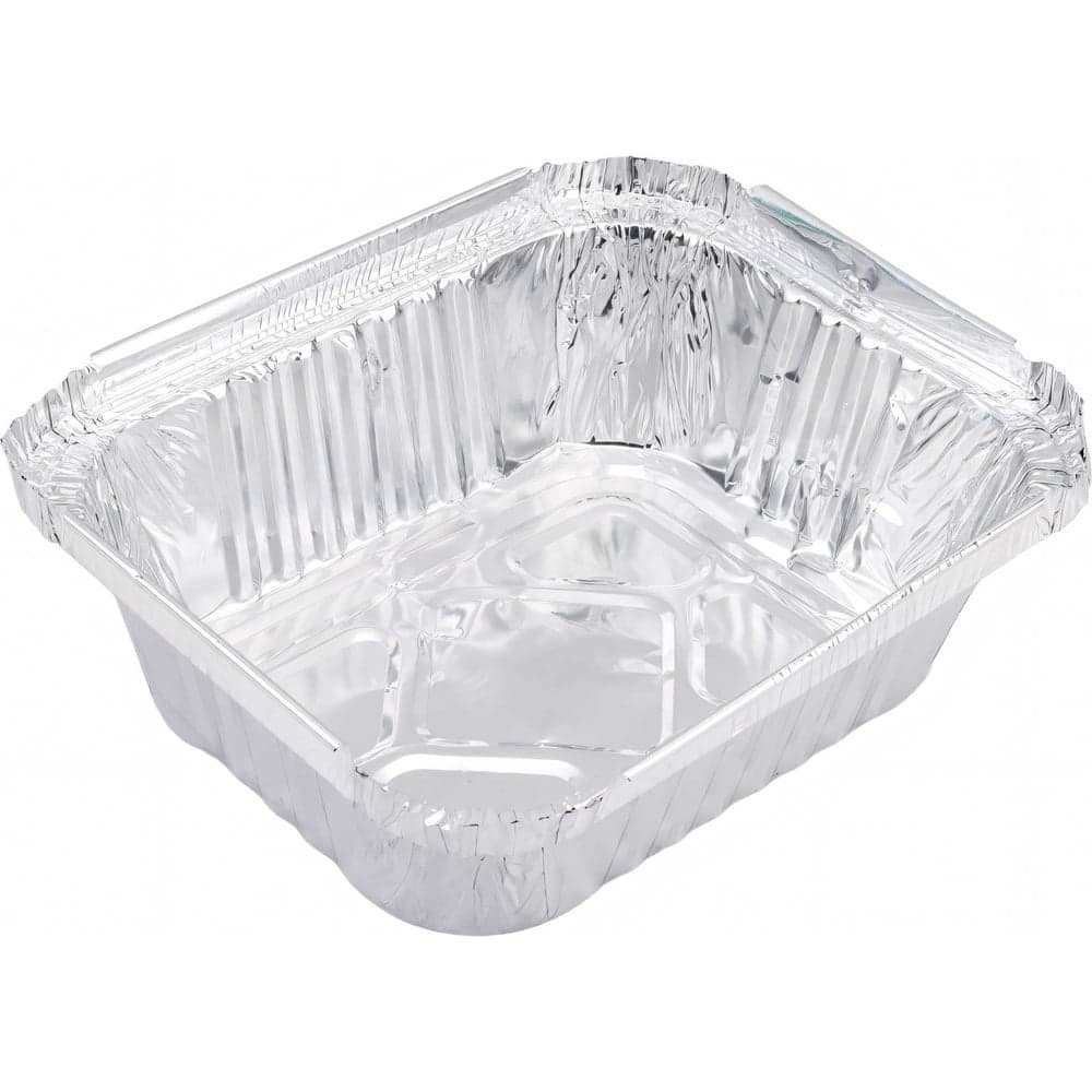 Форма для выпечки Mallony LAMINA размер 15x12x47 см из алюминиевой фольги, прямоугольная, одноразовая 006049