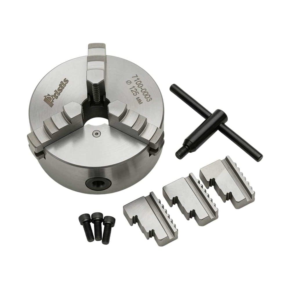 Патрон токарный Pristis 7100-0003 ГОСТ 2675-80 ф125 3-х кулачковый (k11-125) 3290018894341