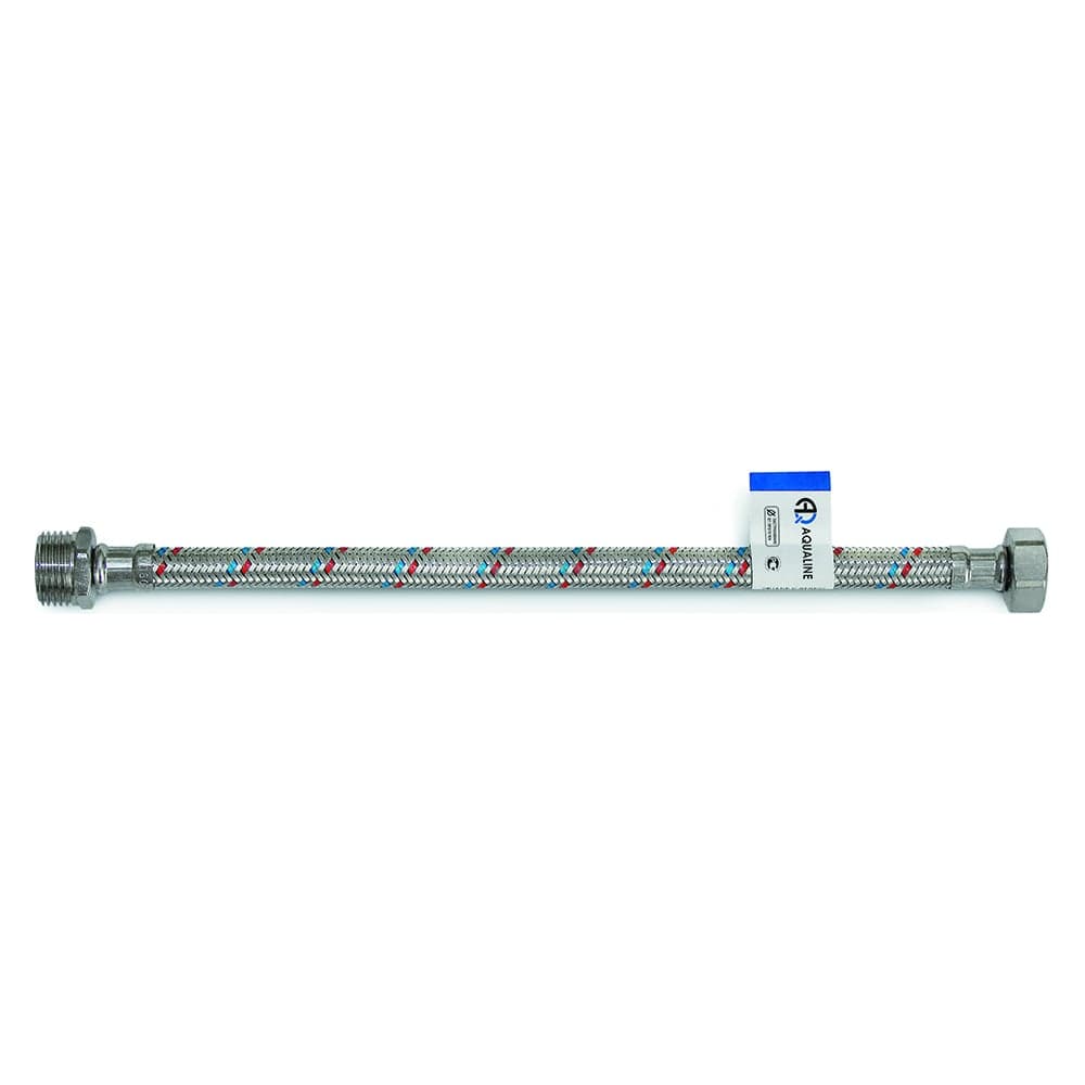 Подводка для воды AQUALINE AQUALINK стальная гайка, вн-нар 1/2-40 см 4817 04817