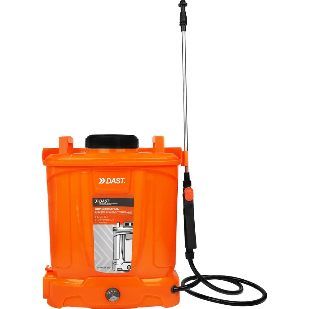 Опрыскиватель ранцевый аккумуляторный DAST 10L-12VLI DORA-10L-12VLI