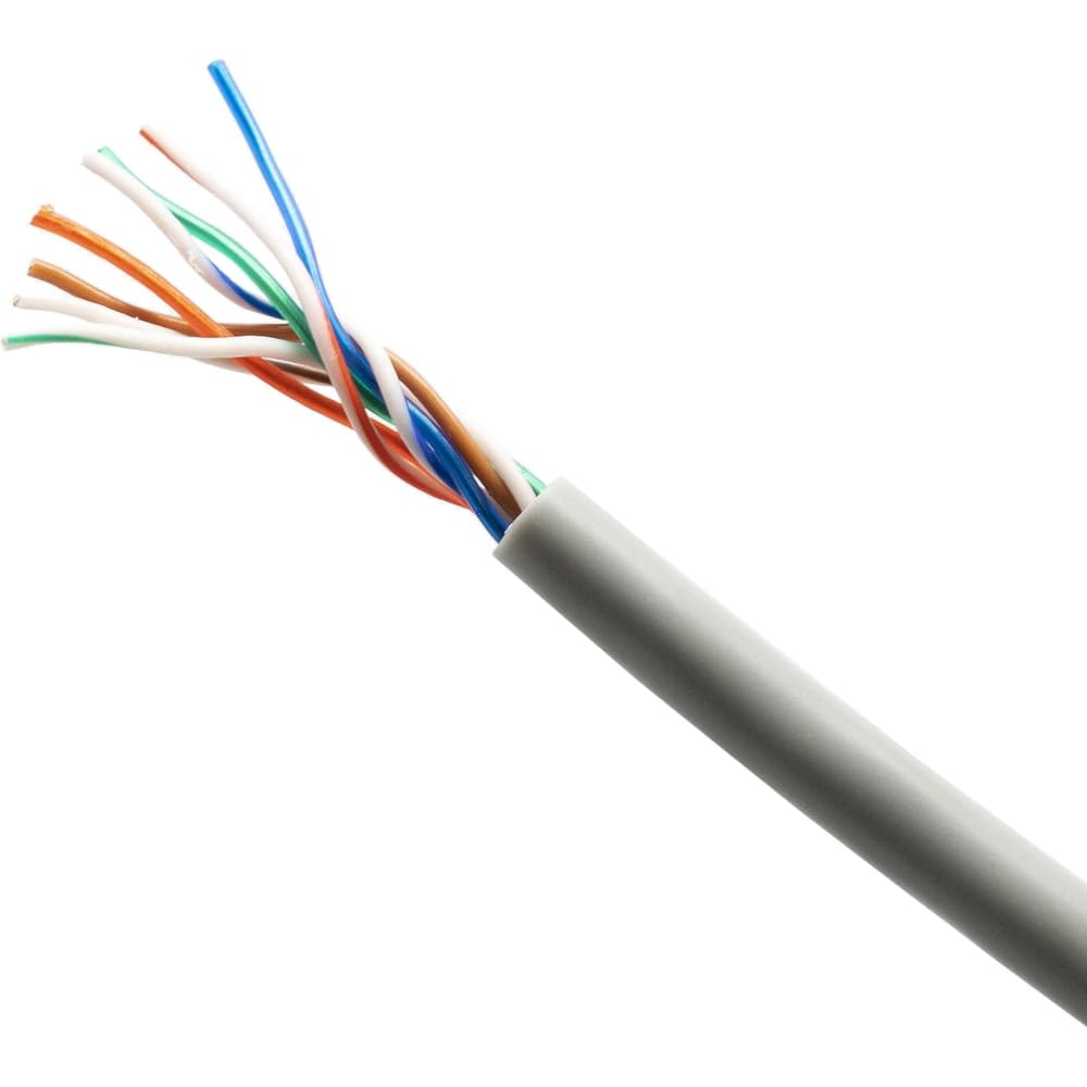 Кабель сетевой OXION 4 пары CAT5e UTP PVC 24AWG медь 30м +4шт. син. колп.+4 шт. RJ-45 разъема, арт. OX8P8C30LWC-4-4