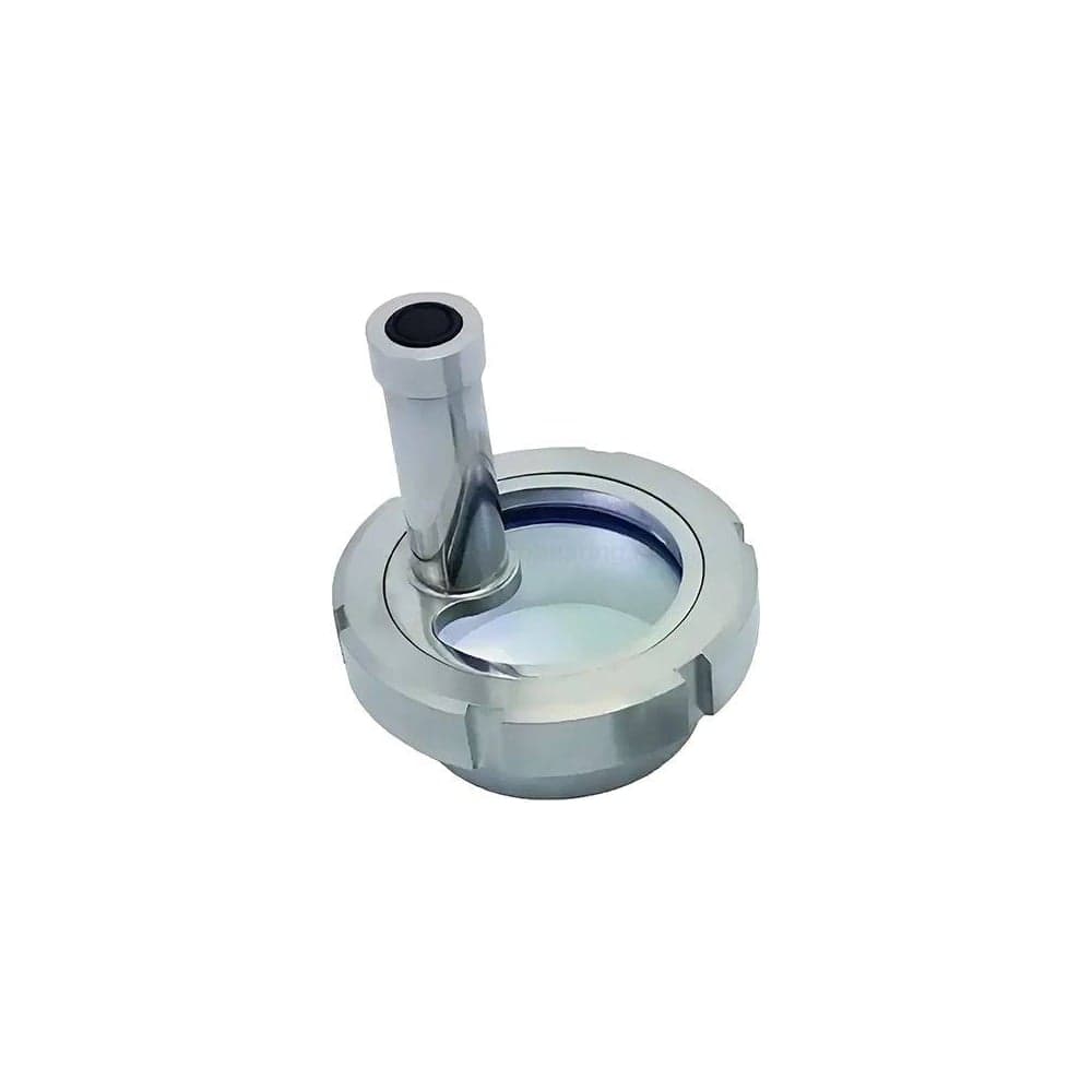 Диоптр гаечный TITAN LOCK под сварку, нержавеющий, со скребком, DN25, TL025DWWDS, TL025DWWDS