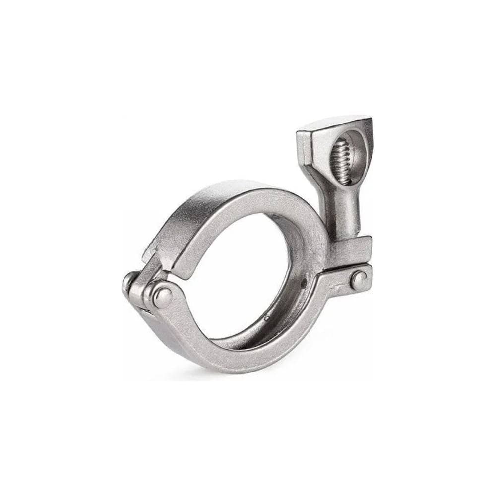 Хомут CLAMP TITAN LOCK одноосевой DN125 нерж. 304, DIN TL125CLC