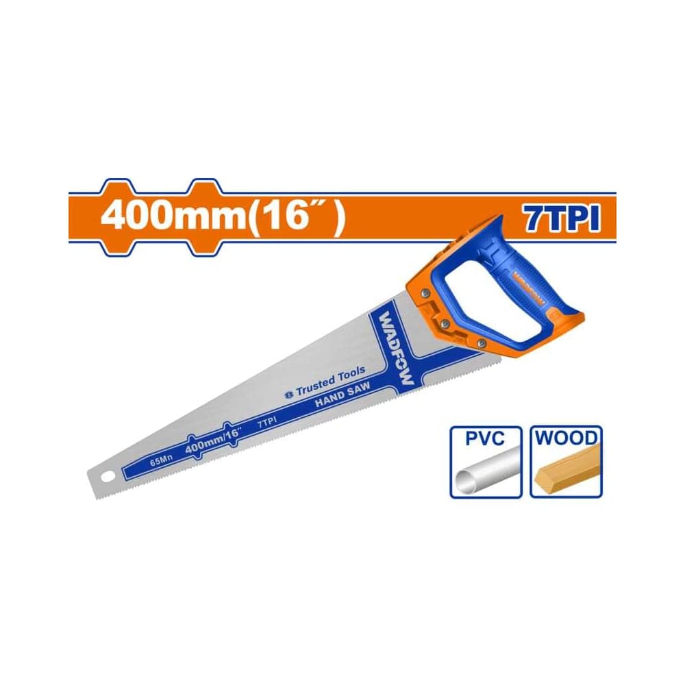 Ножовка по дереву WADFOW 400 мм 7TPI 6/24 WHW1116
