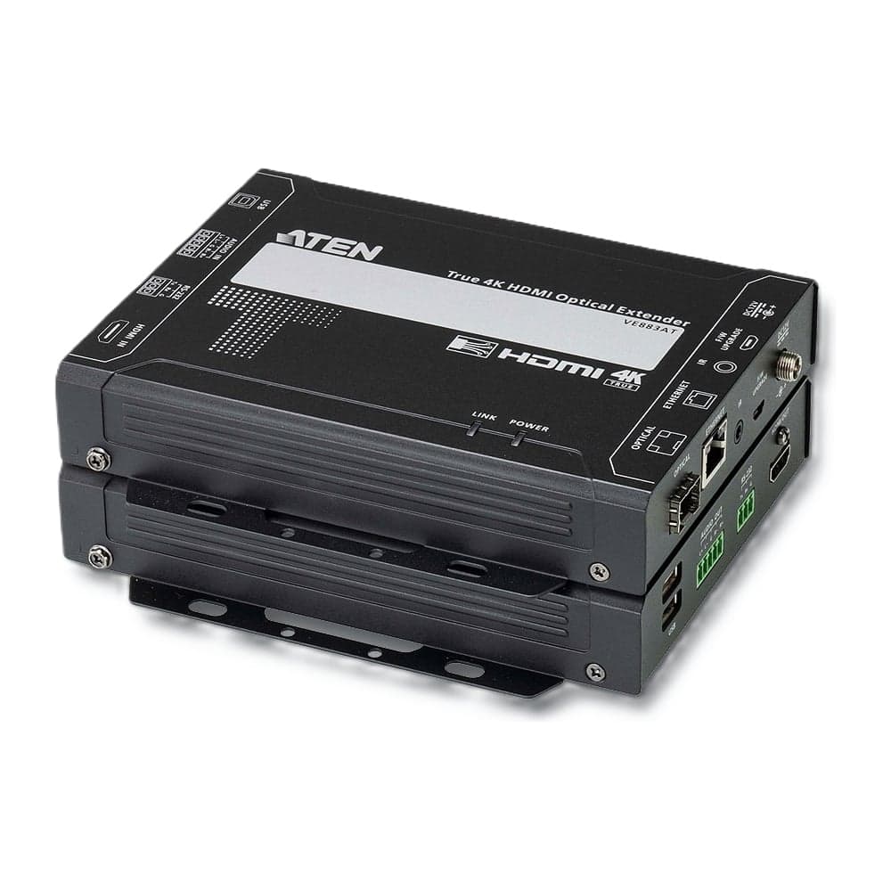Удлинитель ATEN True 4K HDMI 10 км Оптический VE883AK2-AT-G