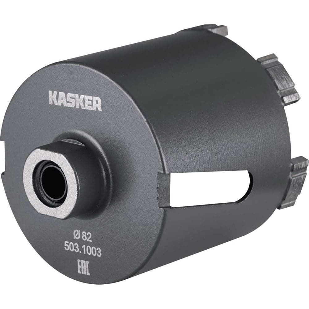 Коронка алмазная Kasker для подрозетников 82х65 мм, М16, Professional, 6 сегментов, боковая 503.1003