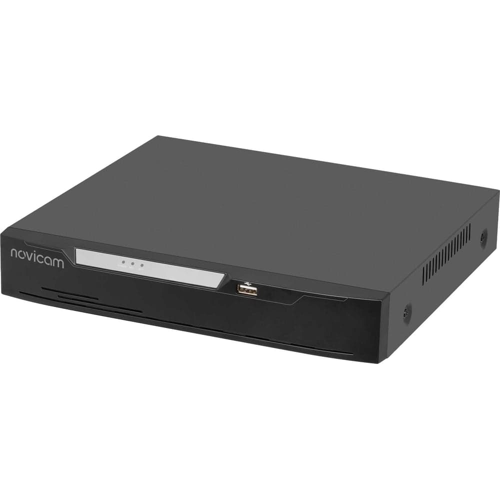 Видеорегистратор Novicam 5 в 1 FR1108X v. - запись 8 каналов TVI/AHD/CVI/CVBS 8Мп Lite 8к/с / 720p 30к/с + 4 IP 5Мп / 12 IP 5Мп 30 к/с, 1 HDD до 8 Тб, поддержка Ao 3023V