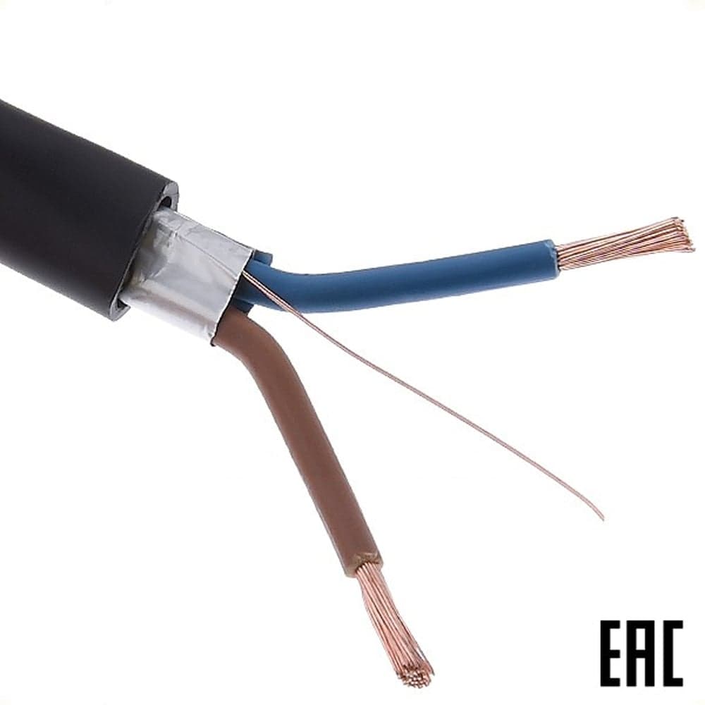 Электрокабель MW КГВЭВ нг(А)-LS 2х4 100 м