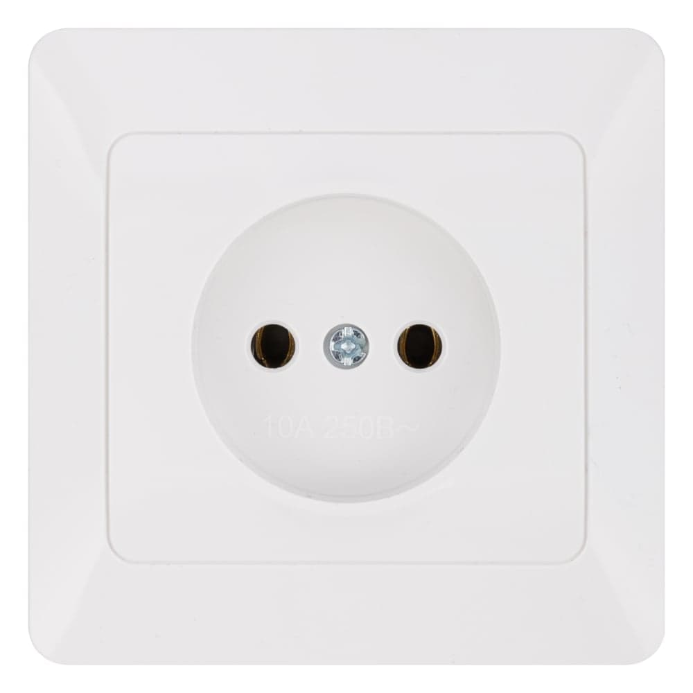 Розетка TDM ELECTRIC 2П 10А 250В белая Ильмень SQ1823-0009
