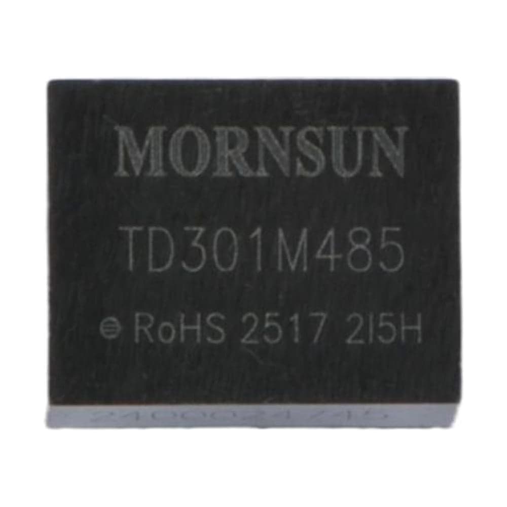 Интерфейсный модуль MORNSUN TD301M485 RS-485 и RS-422 на печатную плату, 3.15 3.45 В 0.022 A, компактный корпус, для промышленной связи 3470280