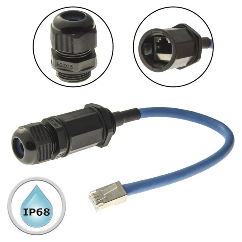 Разъем RUICHI RJ45M22L25-6B 107866