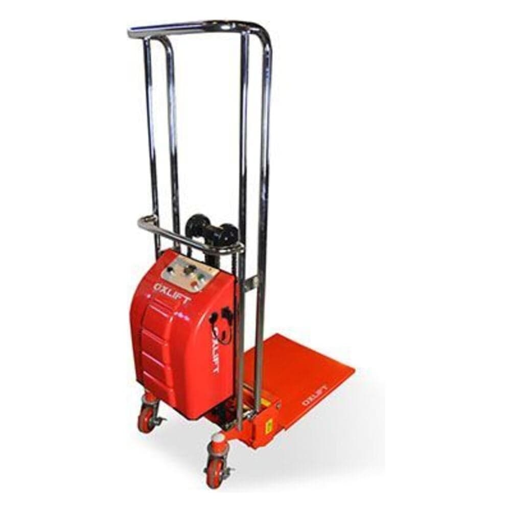Штабелер с электроподъемом OXLIFT SES 4015 1500 мм 400 кг с подъемной платформой 700189