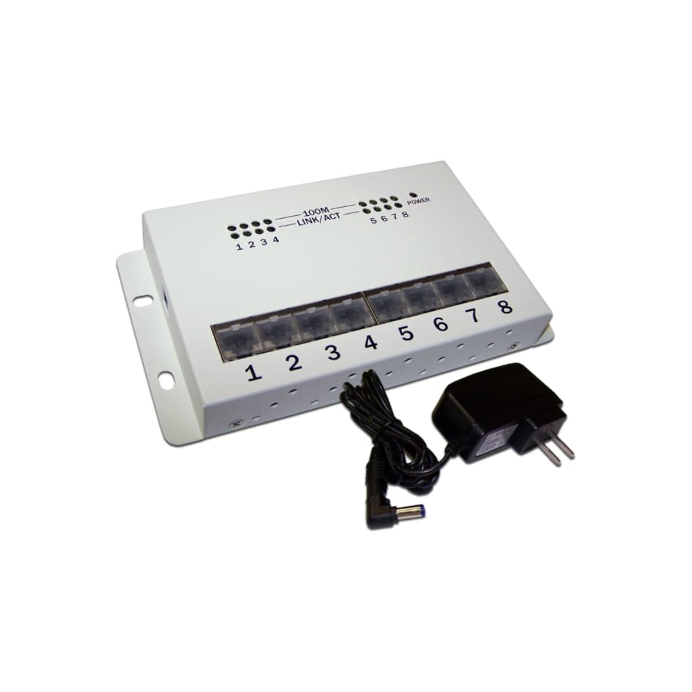 Сетевой концентратор LANMASTER 10/100 Mbps, 8 портов LAN-HCS-HUB8