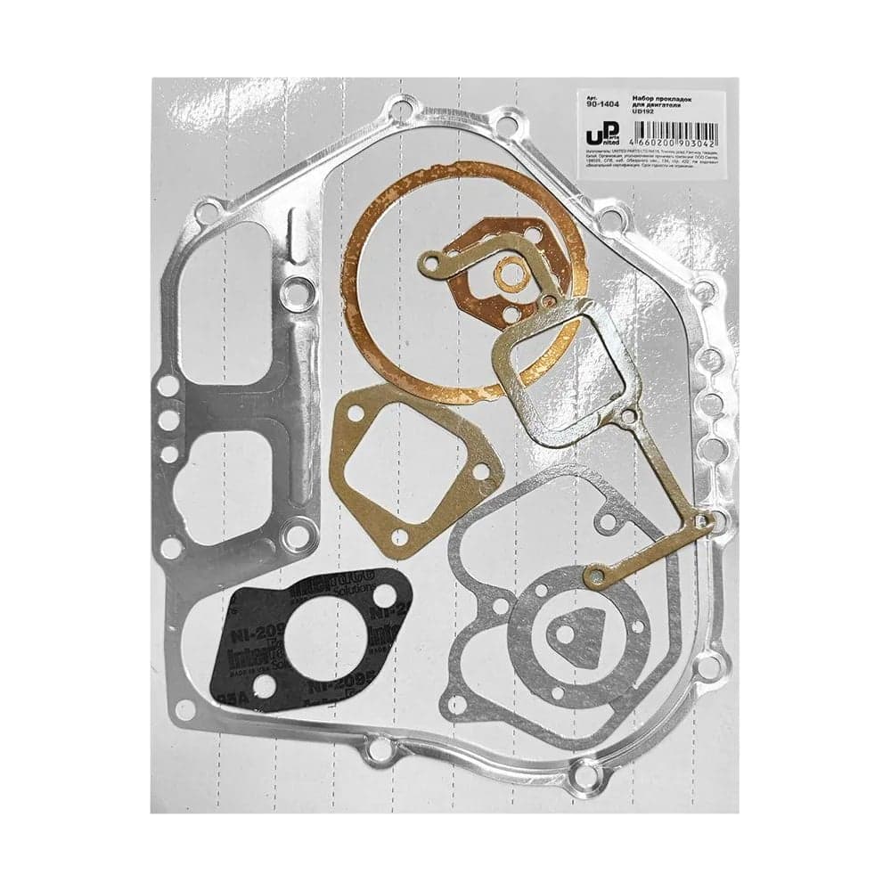 Набор прокладок для дизельного двигателя UD192F/FD UNITED PARTS 90-1404