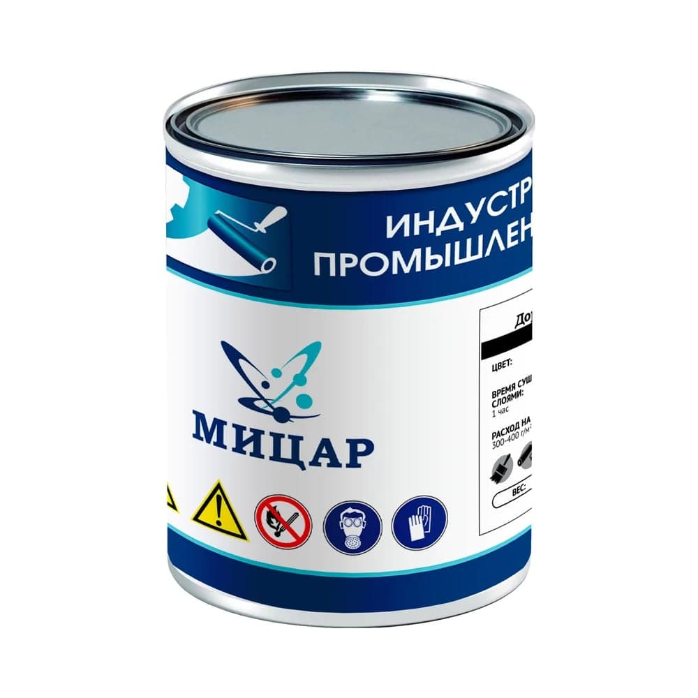Краска для разметки Мицар АК-539 1,8 кг, белый УТ000015554
