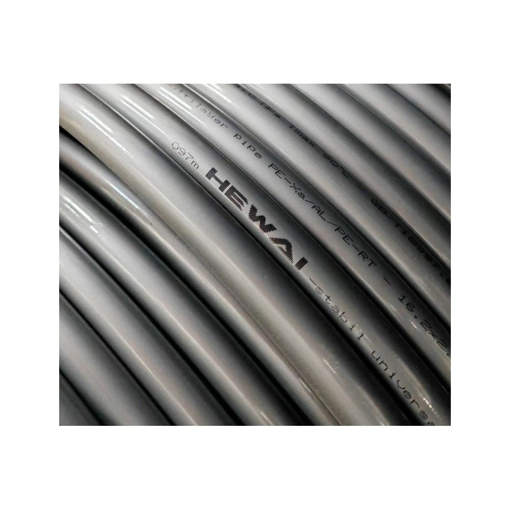 Труба HEWAI Stabil PE-Xa/AL/PE-RT многослойная, 25 x 3,7, СЕРАЯ, 50 м 01040303