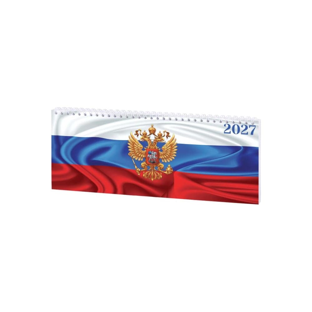 Планинг датированный Staff 2027 285х112мм, гребень, картонная обложка, 64л, Россия 117852