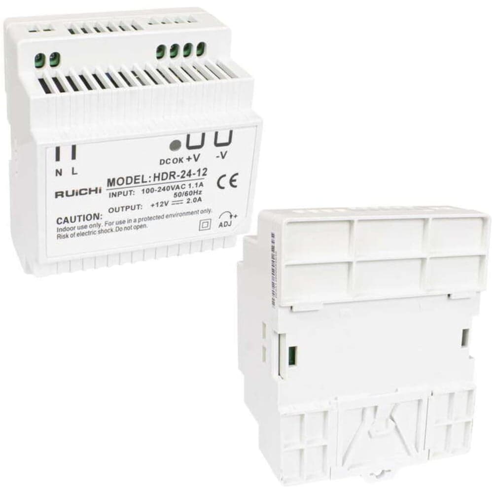 Блок питания на DIN-рейку RUICHI HDR-24-12 131831