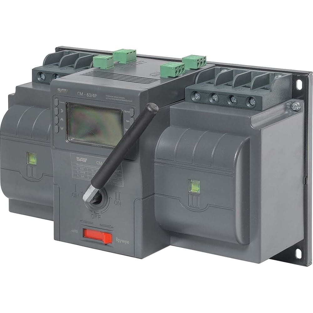 Блок автоматического ввода резерва SAV ТСС CM-63/4P/Automated transfer switch 032942