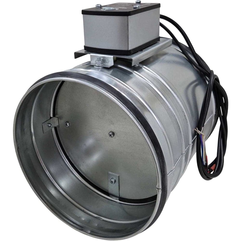 Пожарный клапан TECHNO FKS250 круглый, 250мм, огнестойкость El60, с приводом с возвратной пружиной, 230В 594251-1