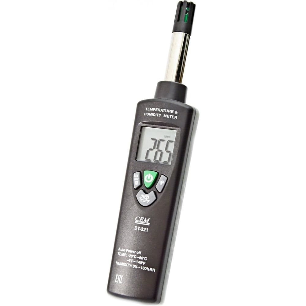 Цифровой термогигрометр с поверкой СЕМ DT-321 685286