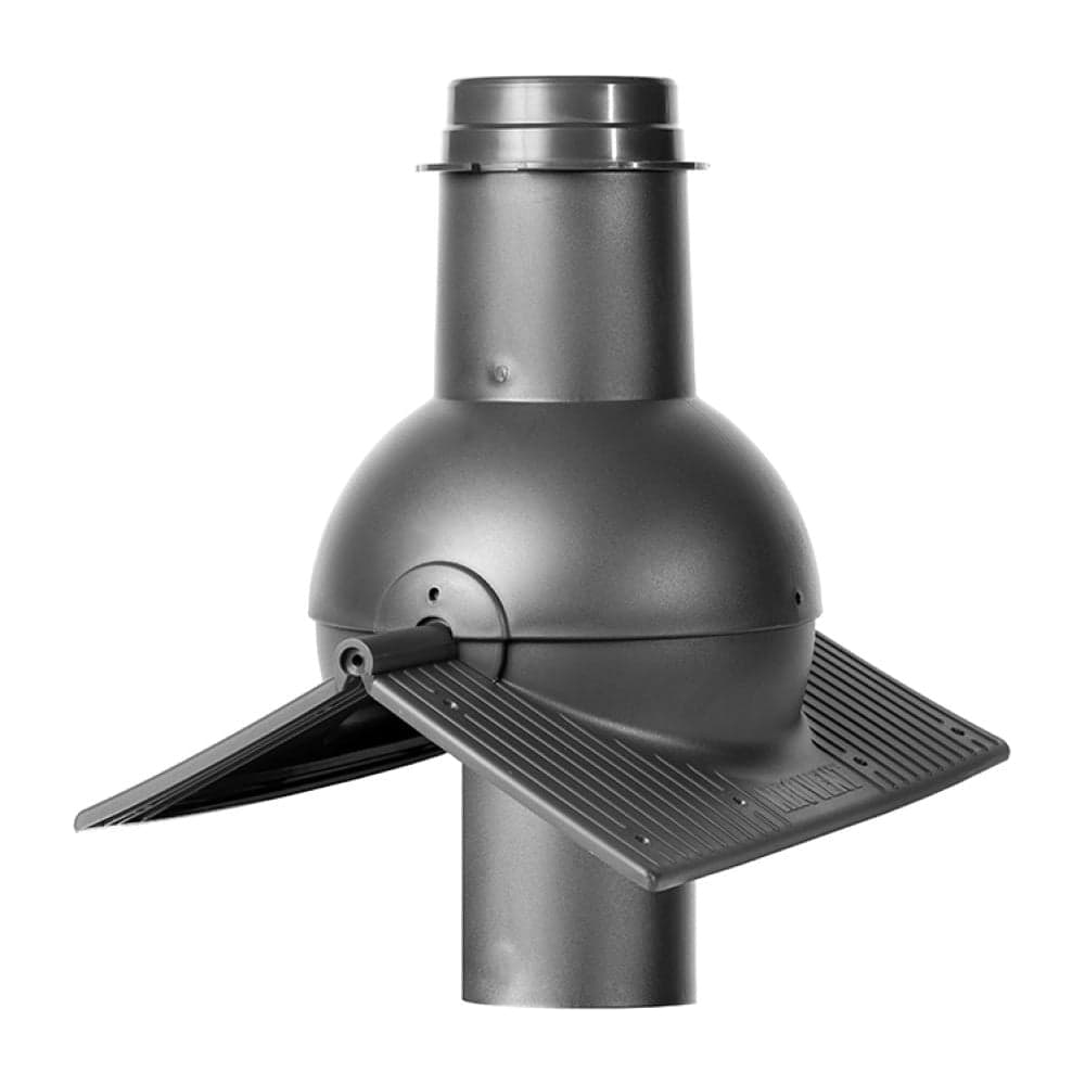 Выход канализации коньковый KROVENT Pipe-cone серый 291966