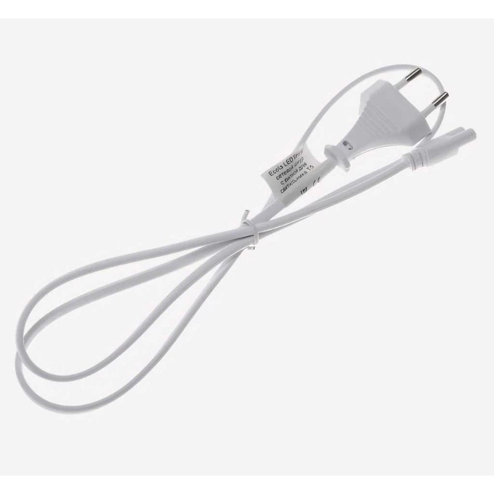 Сетевой шнур с вилкой для светильника Ecola LED linear T5, 1м LT5RPPELT