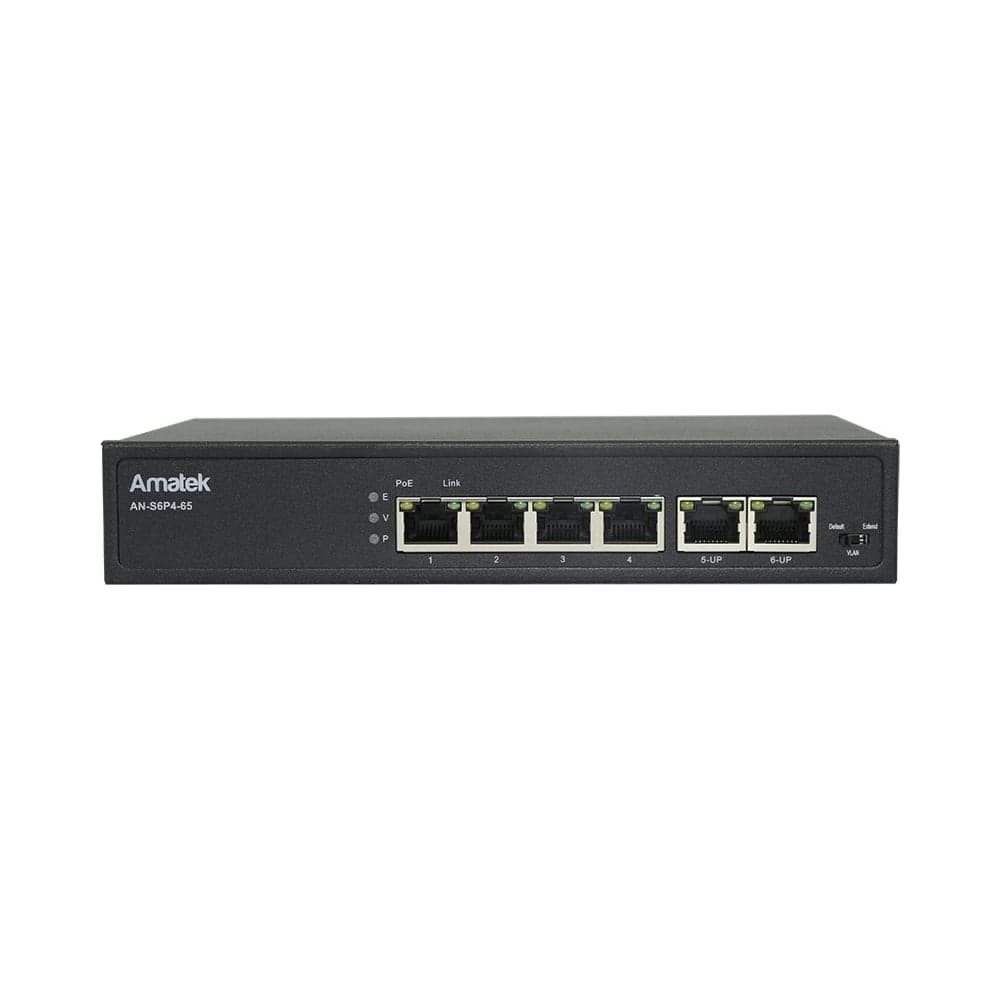 Коммутатор Amatek AN-S6P4-65 PoE 7000562