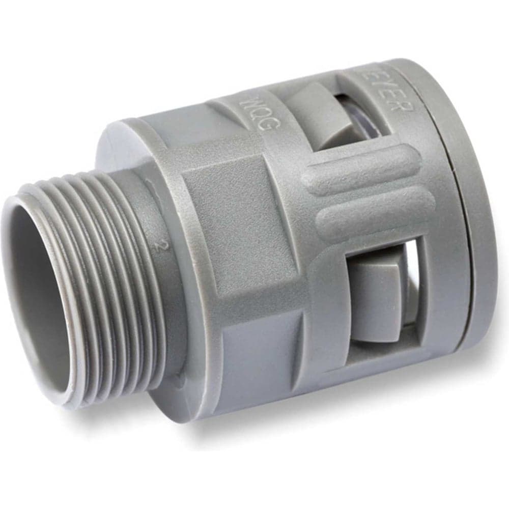 Муфта для гофрированных труб WEYER WQG-M20G/AD18.5 - коннектор прямой, нар. M20х1.5 WE0200800
