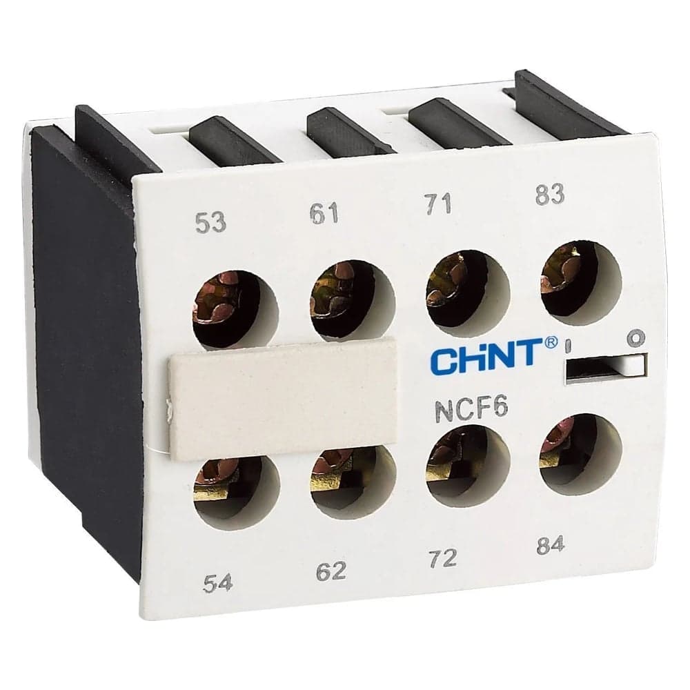 Приставка дополнительные контакты CHINT NCF6-22 к контактору NC6 (R) (уп. 2 шт.) 261007