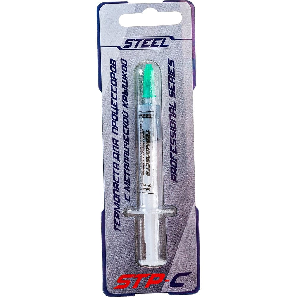 Термопаста 3 г для процессоров с теплораспределительной крышкой Frost CPU STEEL STP-C_3