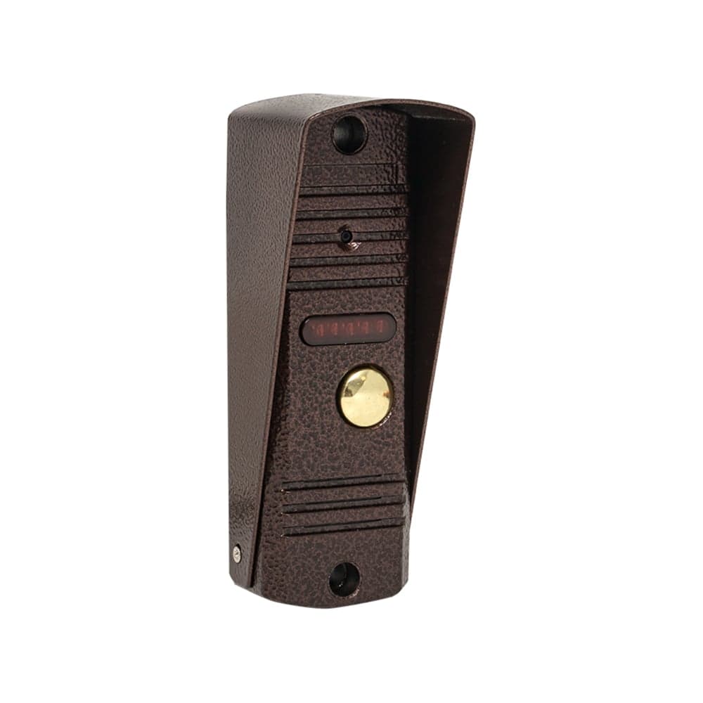 Вызывная видеопанель EKF CPV-01 медь 4провода 1000TVL IP65 int-cpv-01