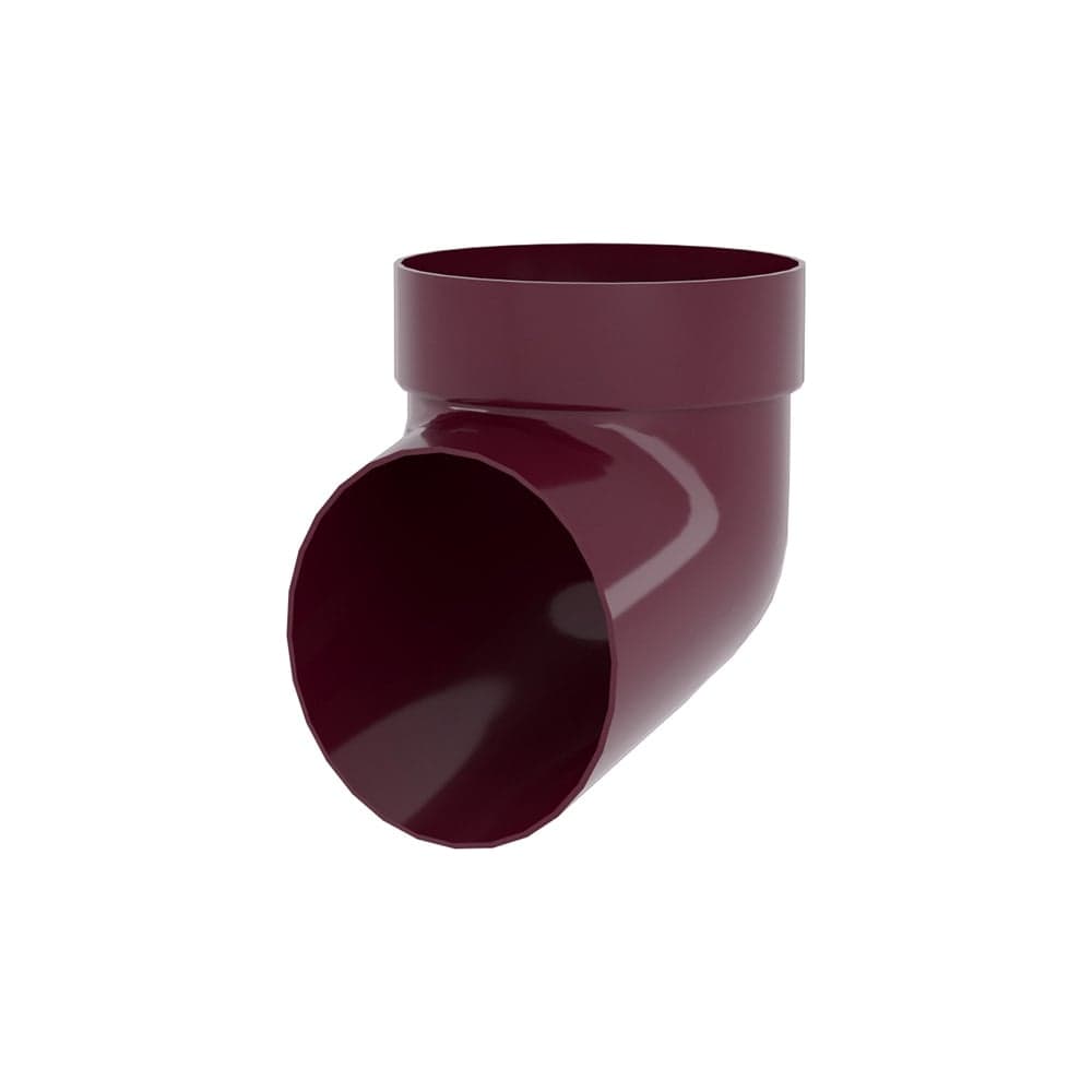 Сливное колено Grand Line ПВХ GL, бордо RAL 3005 269481