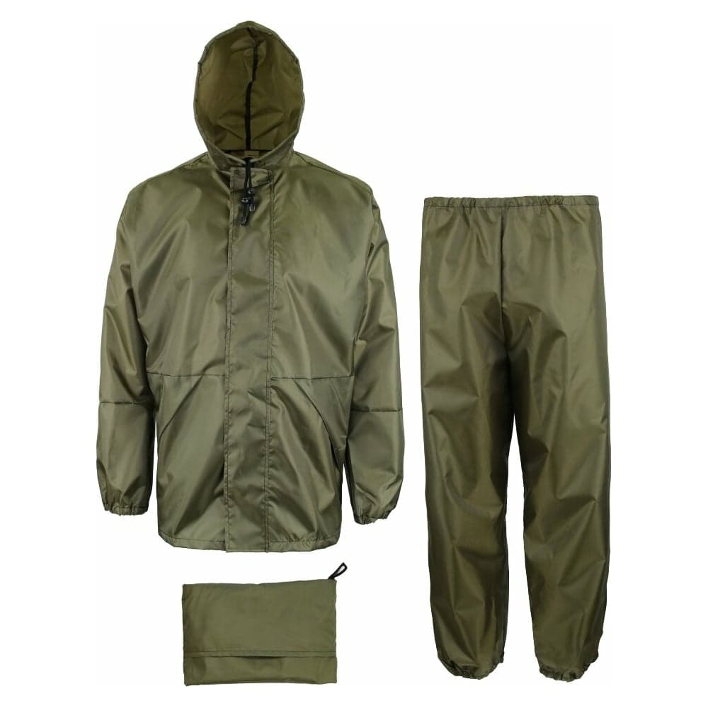 Влагозащитный костюм ЭЛЕМЕНТАЛЬ Raincoat хаки, р.52-54 ВВЗ-004-52/54-х 4680025251364