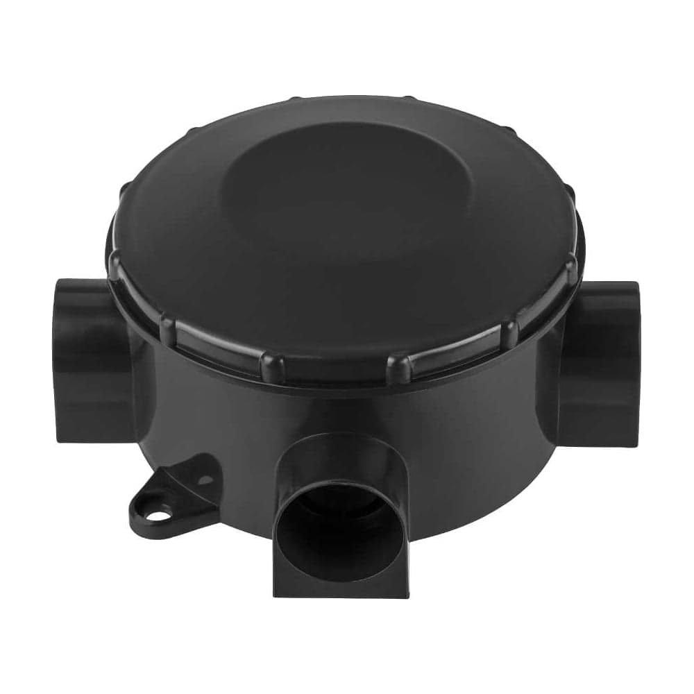 Коробка распределительная TDM ELECTRIC D80х35мм, IP42, 3-х рожковая, черная SQ1401-4054