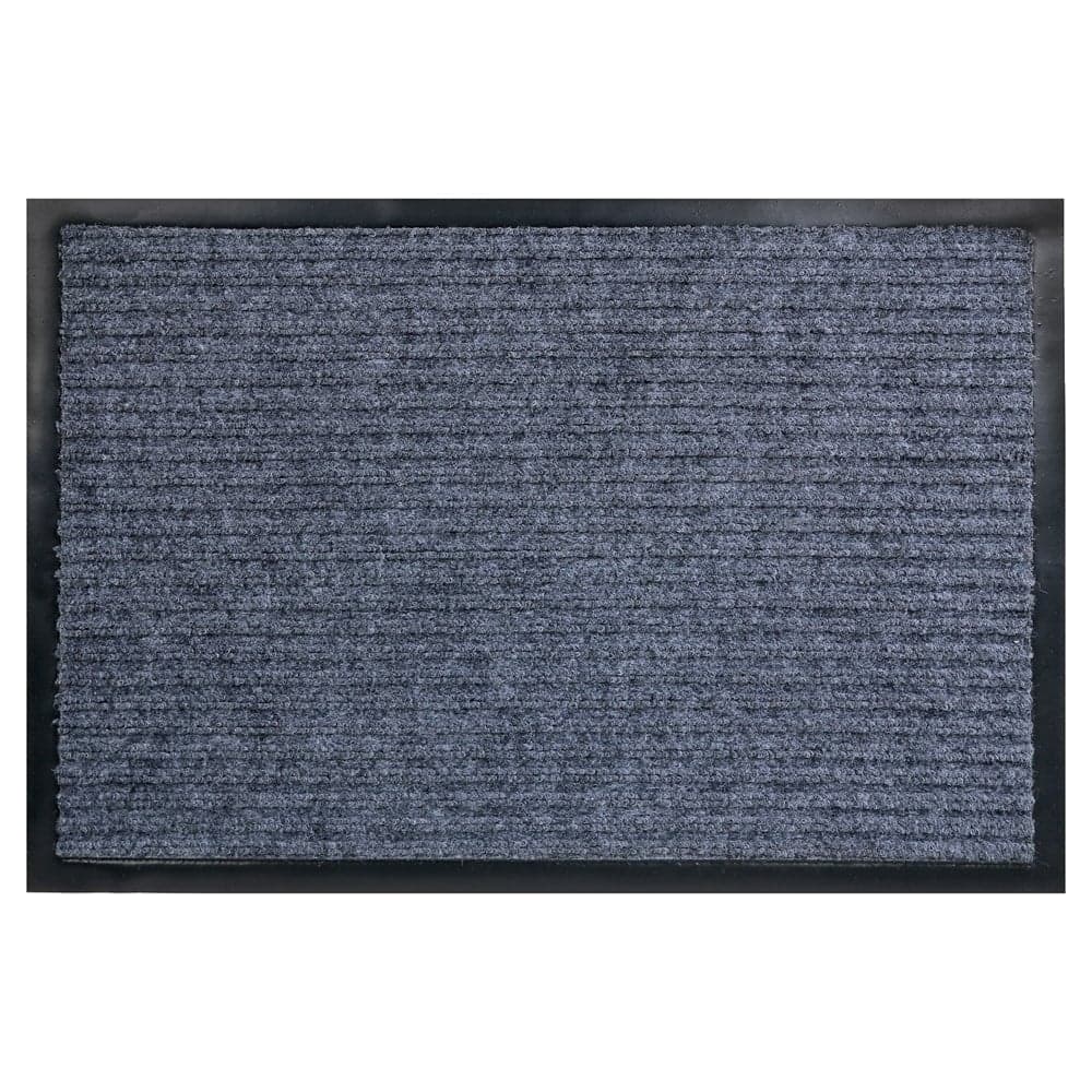 Грязезащитный коврик РемоКолор 3+2 ПВХ, полиэстер, серый, 40x60 см 70-1-461